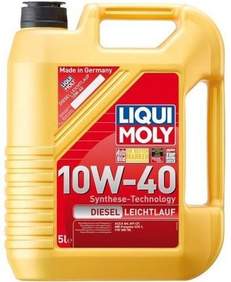 Моторное масло Liqui Moly Diesel Leichtlauf 10W-40 5 л (8034/1387) 56866679 фото