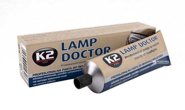 Паста для полірування і ремонту фар K2 LAMP DOCTOR 60 мг 71938616 фото