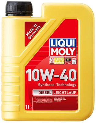 Моторное масло Liqui Moly Diesel Leichtlauf 10W-40 1 л (1386) 56866651 фото