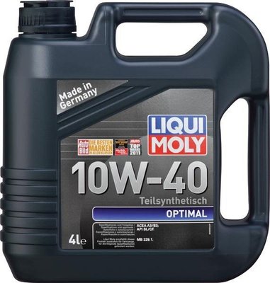 Моторное масло Liqui Moly Optimal 10W-40 4 л (3930) 56838160 фото