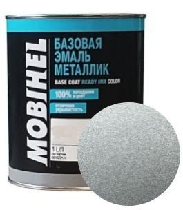 Автоемаль сірий металік 630 Кварц Mobihel 1л 73124440 фото