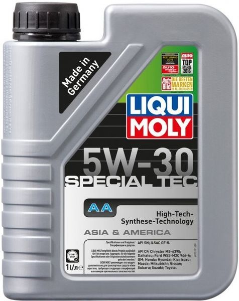 Моторное масло Liqui Moly Special Tec AA 5W-30 1 л (7515) 56840654 фото