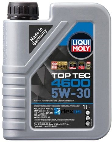 Моторное масло Liqui Moly Top Tec 4600 5W-30 1 л (8032) 56840136 фото