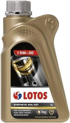 Моторне мастило LOTOS SYNTHETIC 504/507 SAE 5W-30 1л 72947168 фото