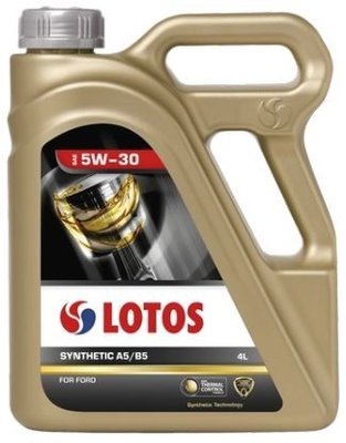 Моторне мастило LOTOS SYNTHETIC A5/B5 SAE 5W-30 4л 72957161 фото