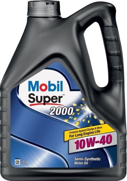 Моторна олива Mobil Super 2000 x1 10W-40 4л 73028724 фото