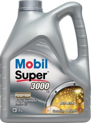 Моторна олива Mobil Super 3000 x1 5W-40 4л 73028844 фото
